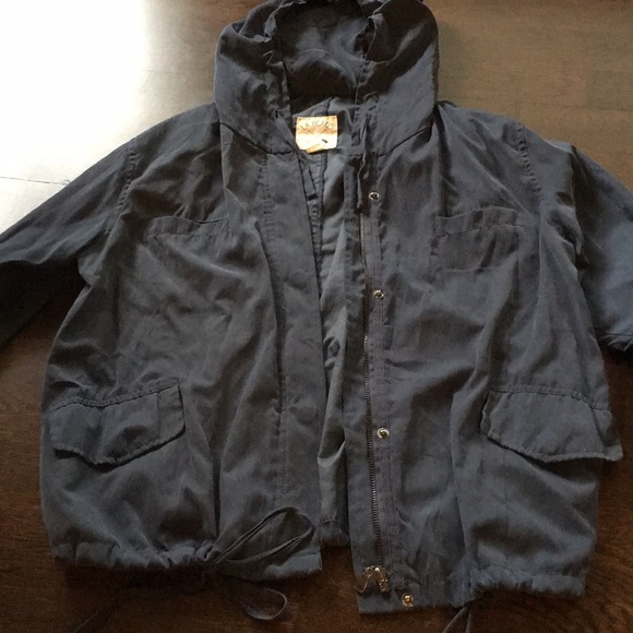 Blue, light weight jacket - Picture 3 of 4